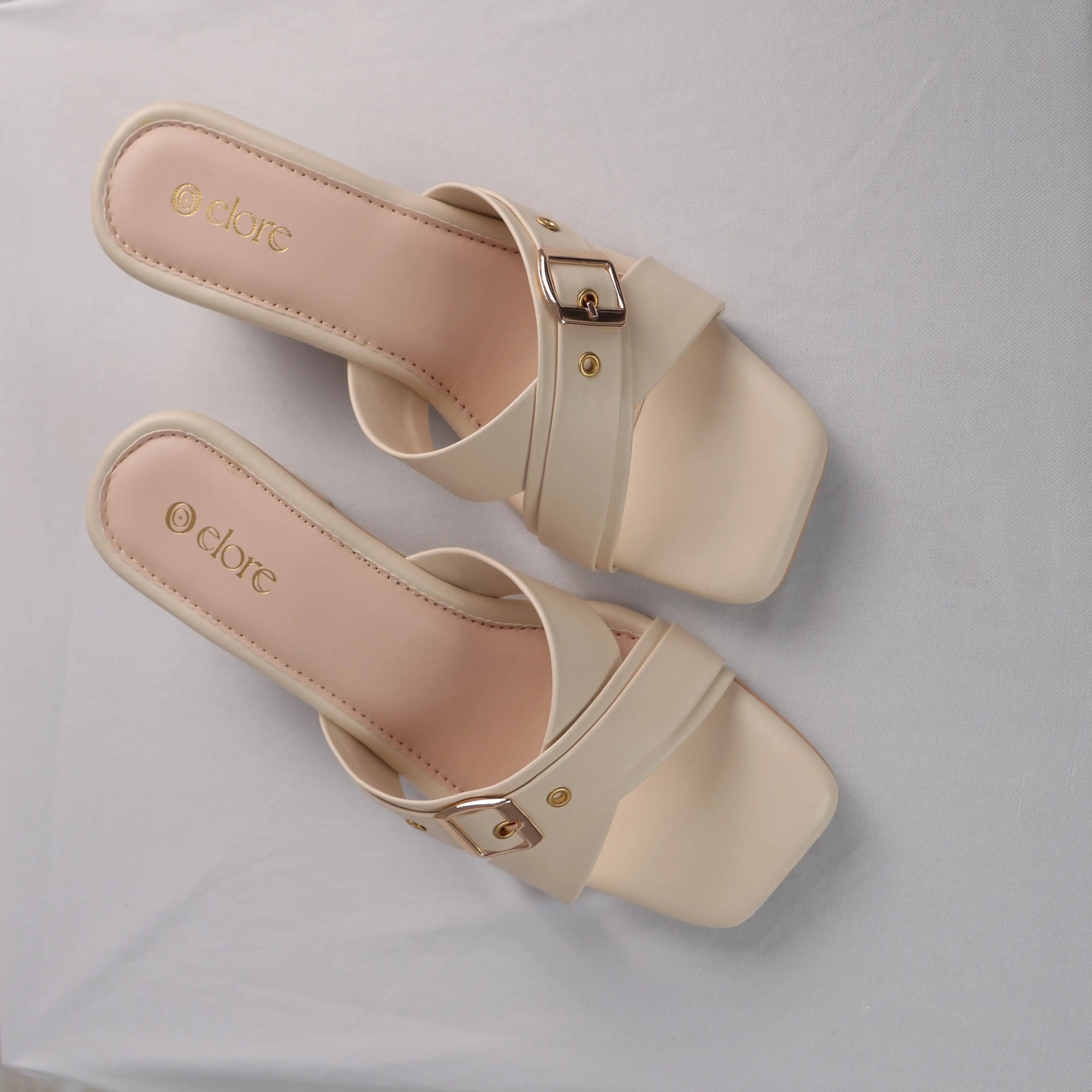 Aveline Buckle Heels