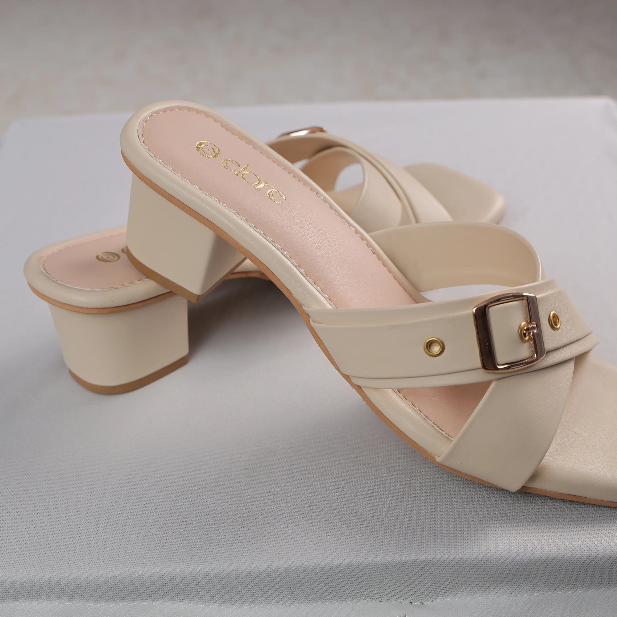 Aveline Buckle Heels