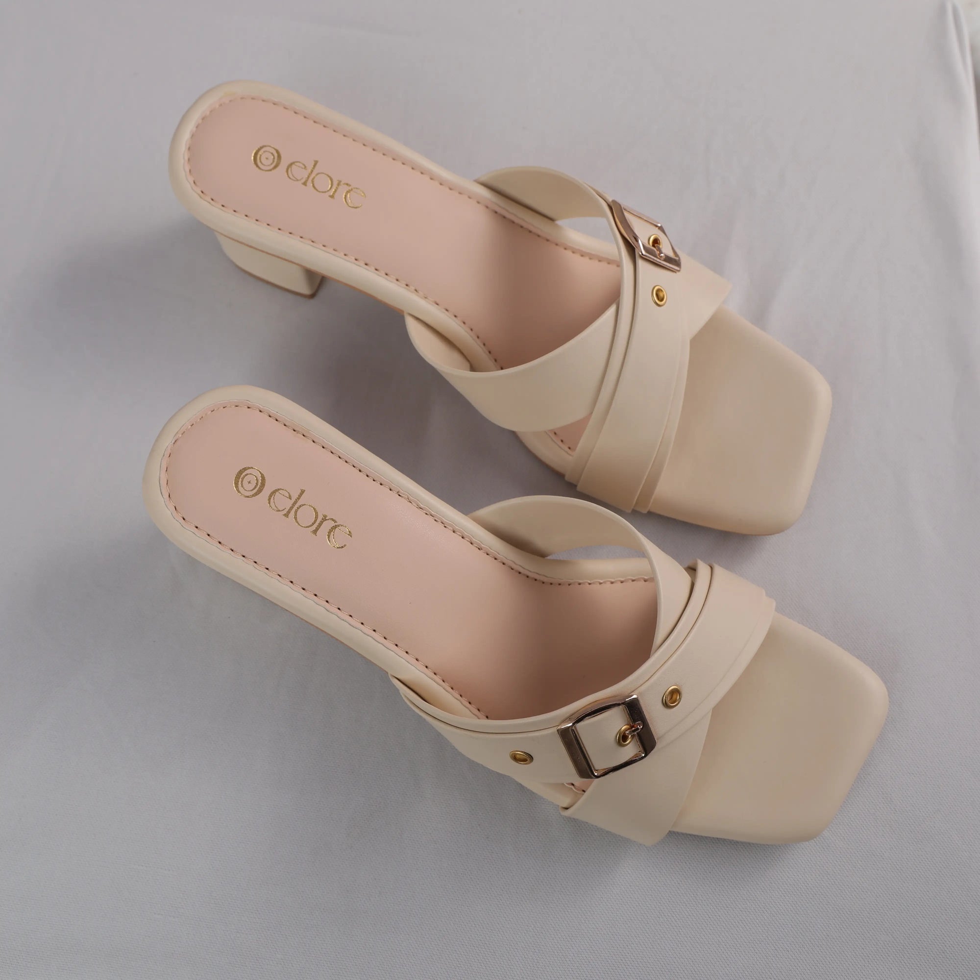 Aveline Buckle Heels