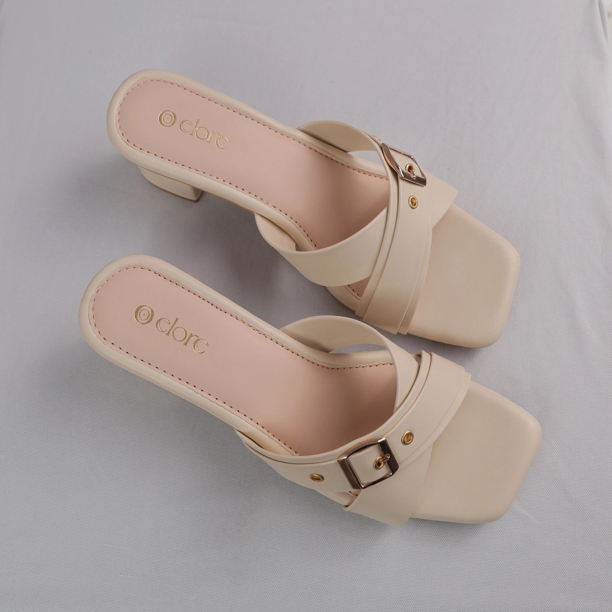 Aveline Buckle Heels