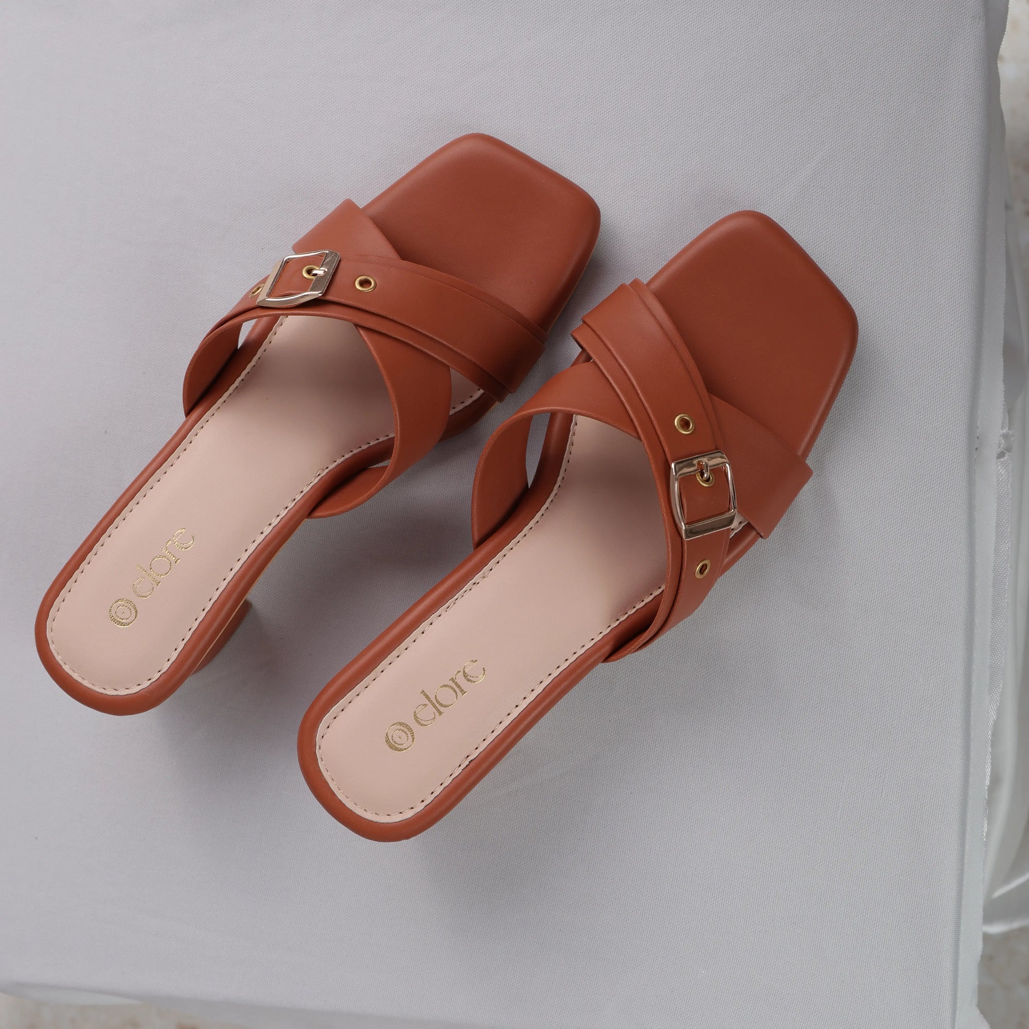 Aveline Buckle Heels