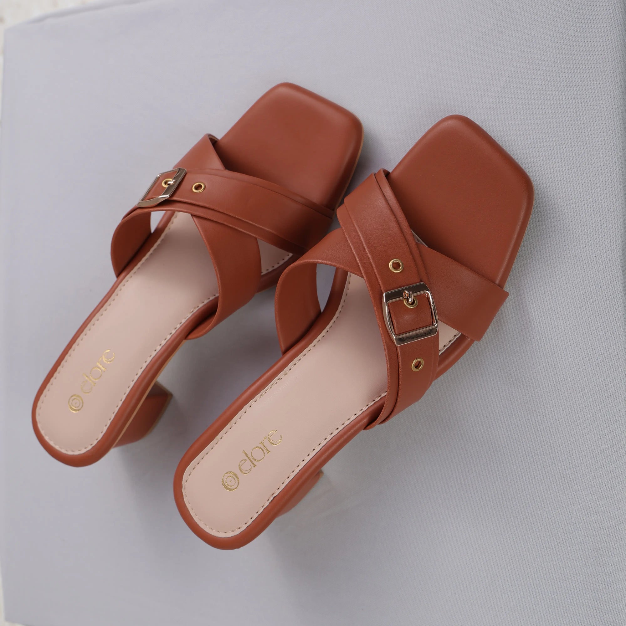 Aveline Buckle Heels