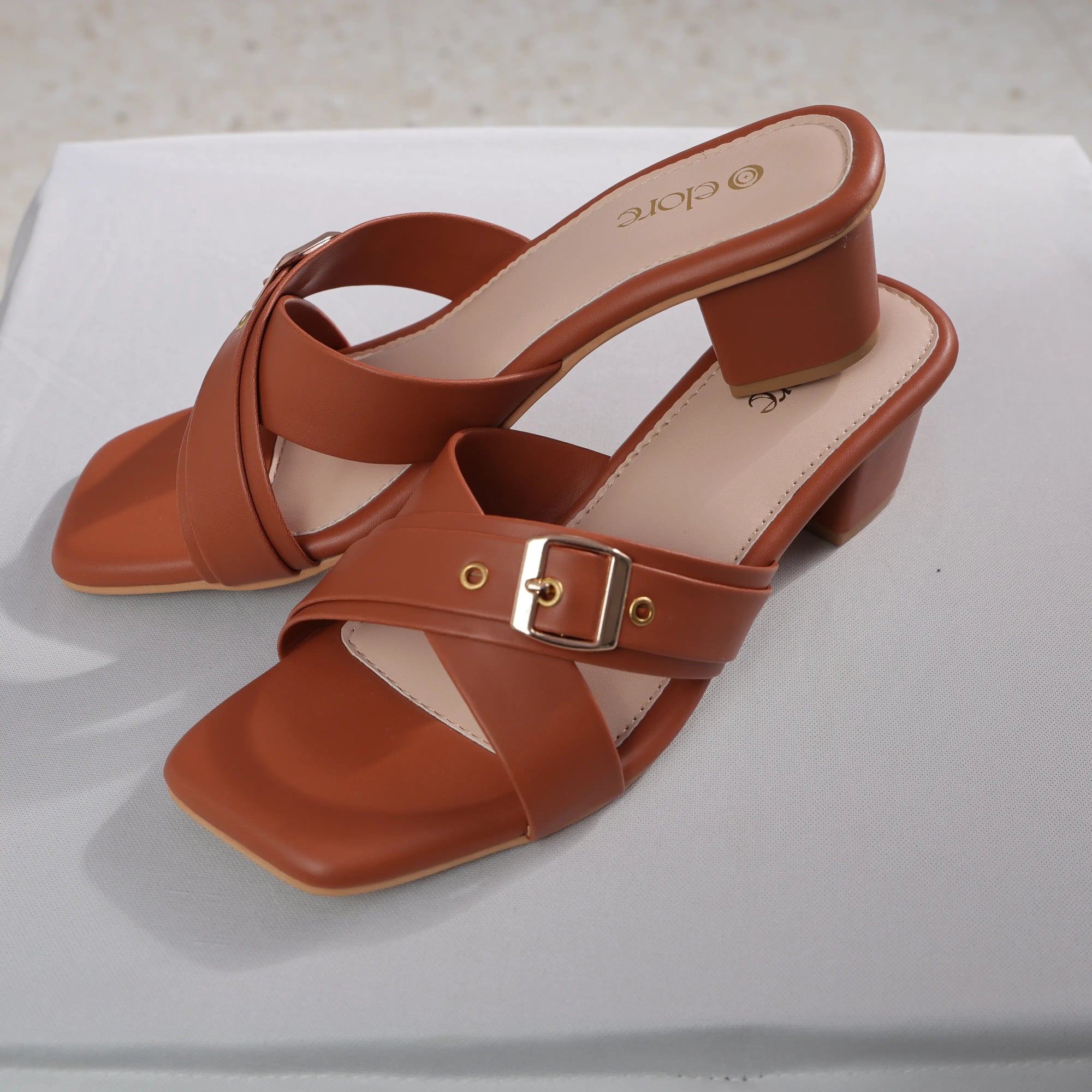 Aveline Buckle Heels
