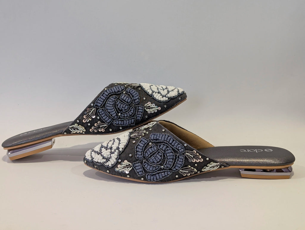 Zyrah Embellished Mules