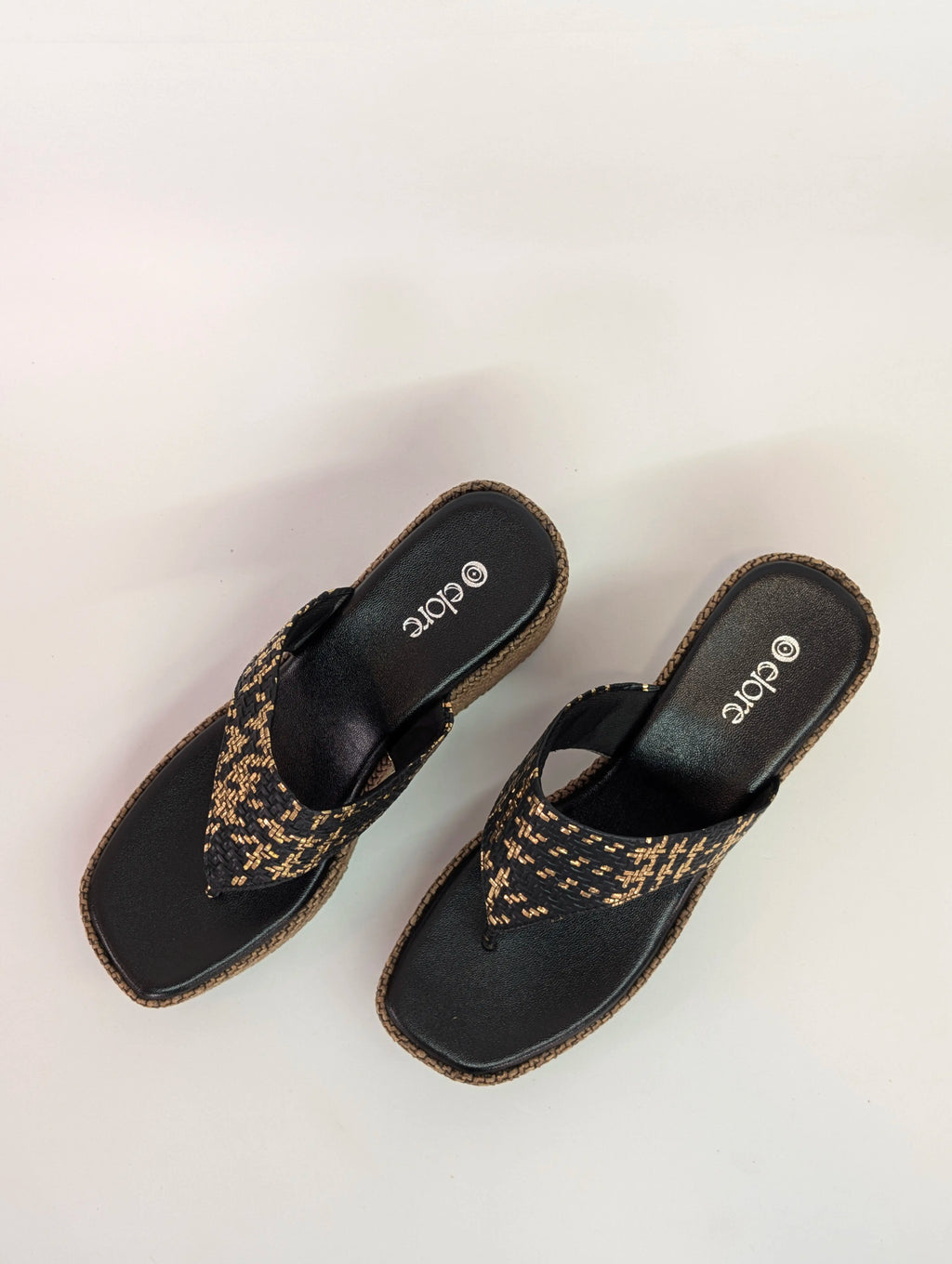 Inaaya jute wedges