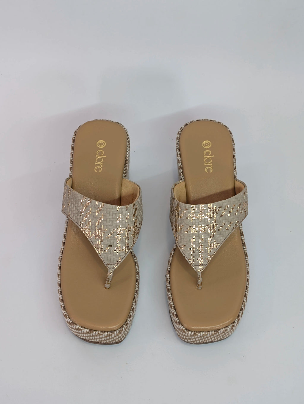 Inaaya jute wedges